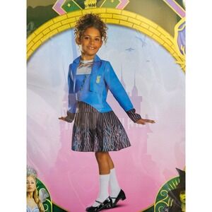 Disguise Wicked Shiz University Child Costume Dress M 7 8 Girls Wizard of Oz NEW
